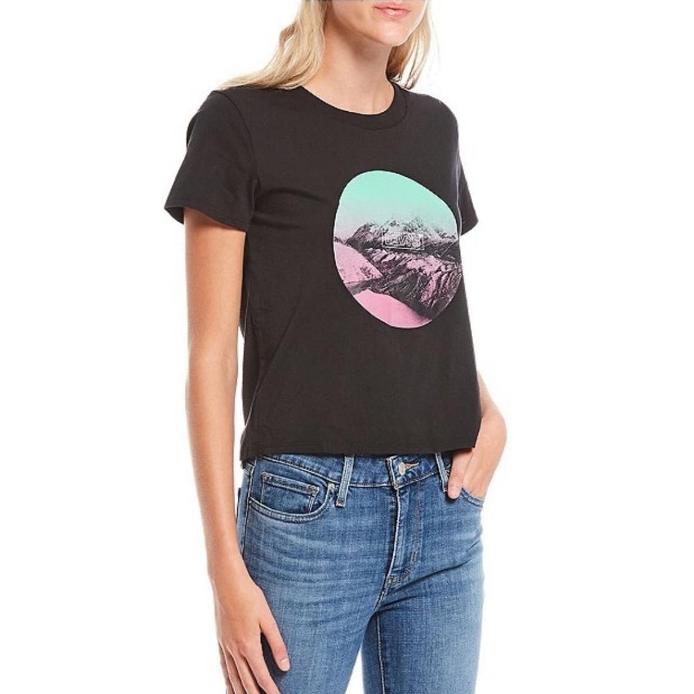 Levi's Women's Round Graphic Surf Tee - 29674-0094